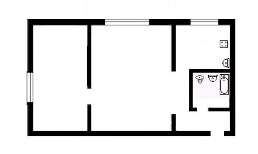 Аренда 2-комнатной квартиры 42 м², Николая Шепелева ул., 8А
