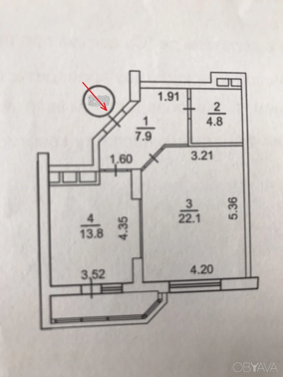 Видова 1 кімн. кв. 52 м2, Мишуги 8, Осокорки, метро Позняки