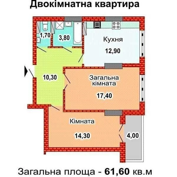Сдам двухкомнатную квартиру на ул. Феодосийская 3В