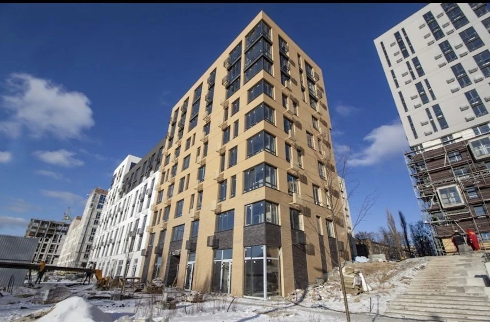 Однокімнатна квартира ЖК Файна Таун Київ вул. Салютна дизайн