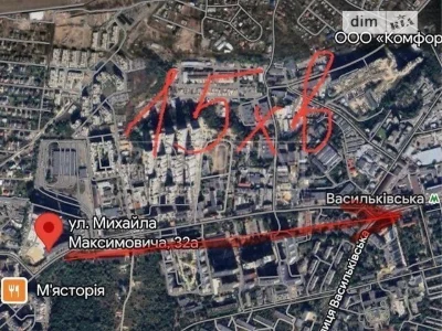 Довготривала оренда 3к квартири на вул. Михайла Максимовича