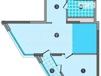 For sale 2-room apartment 63 sq. m on Zarichna Street 9 • ID 34678446