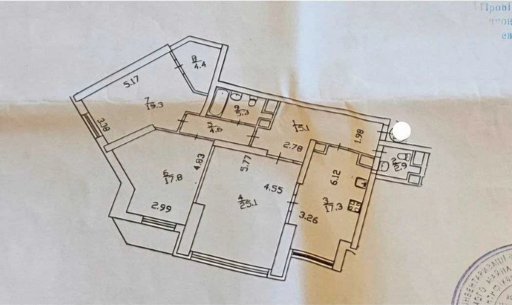 Оренда просторої 3-кімнатної квартири 119 м² | ЖК «Корона» м