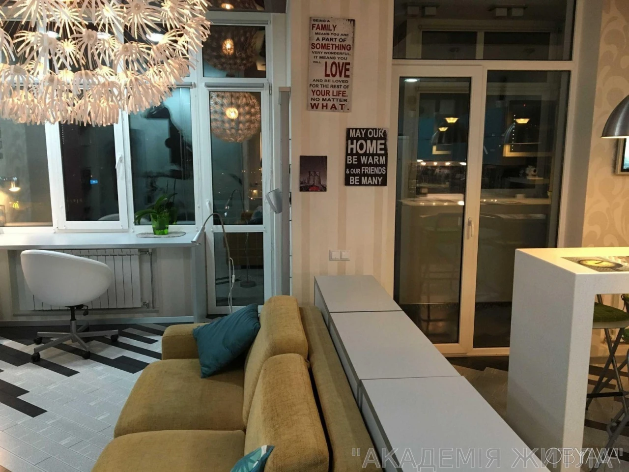 1-комнатная квартира, 50 м.кв.