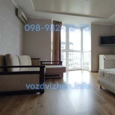 Аренда 1-комнатной квартиры 45 м², Драгоманова ул., 2