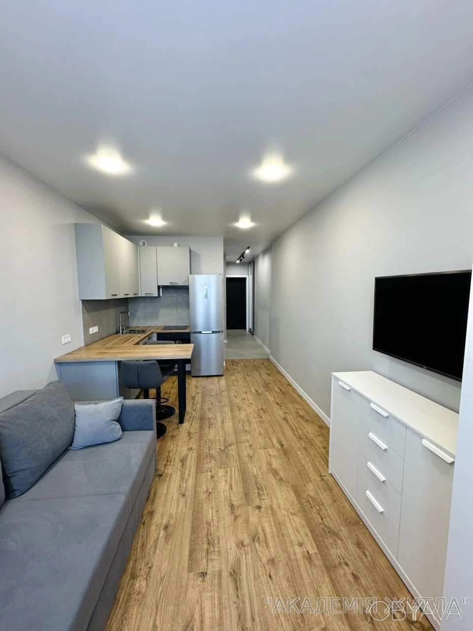 1-комнатная квартира, 29 м.кв.