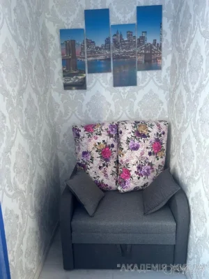 1-комнатная квартира, 37 м.кв.