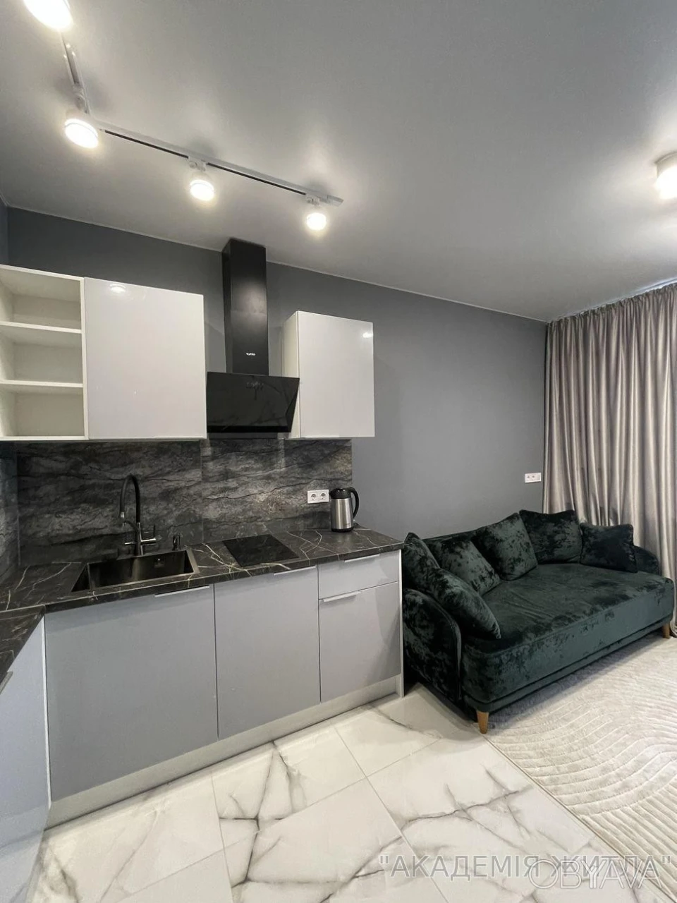 1-комнатная квартира, 35 м.кв.