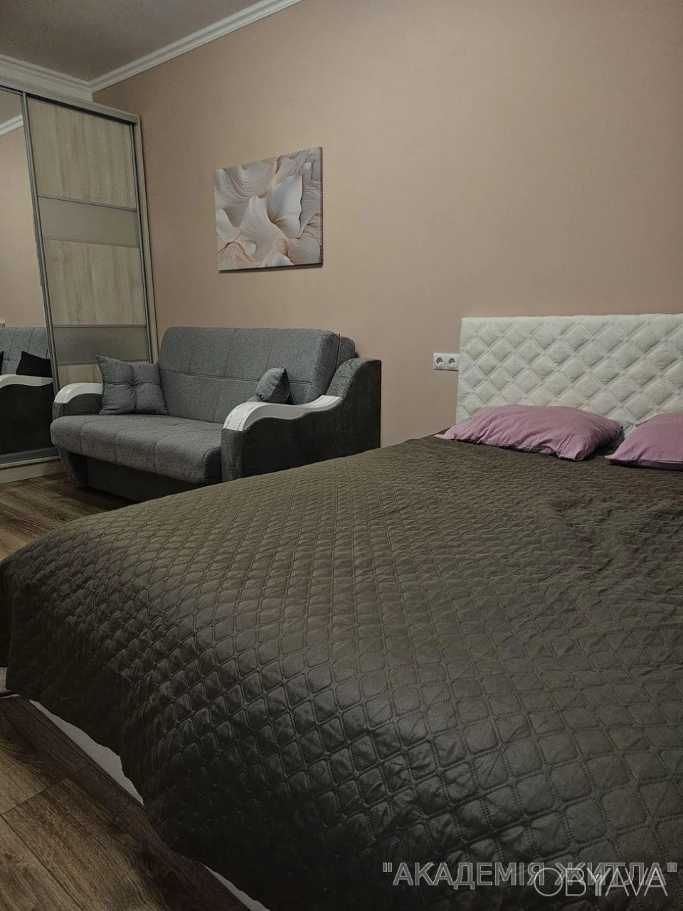 1-комнатная квартира, 38 м.кв.