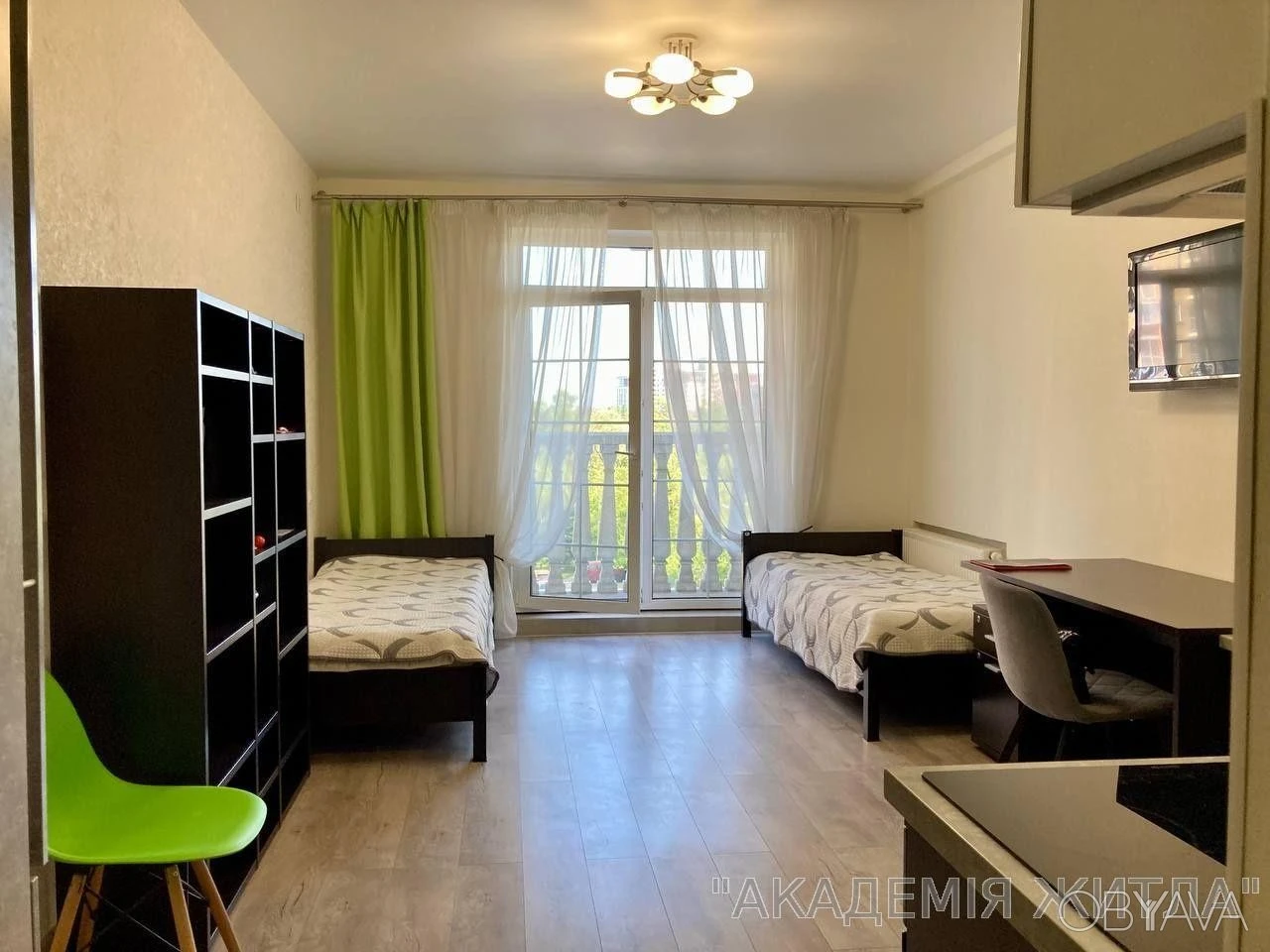 1-комнатная квартира, 33.5 м.кв.