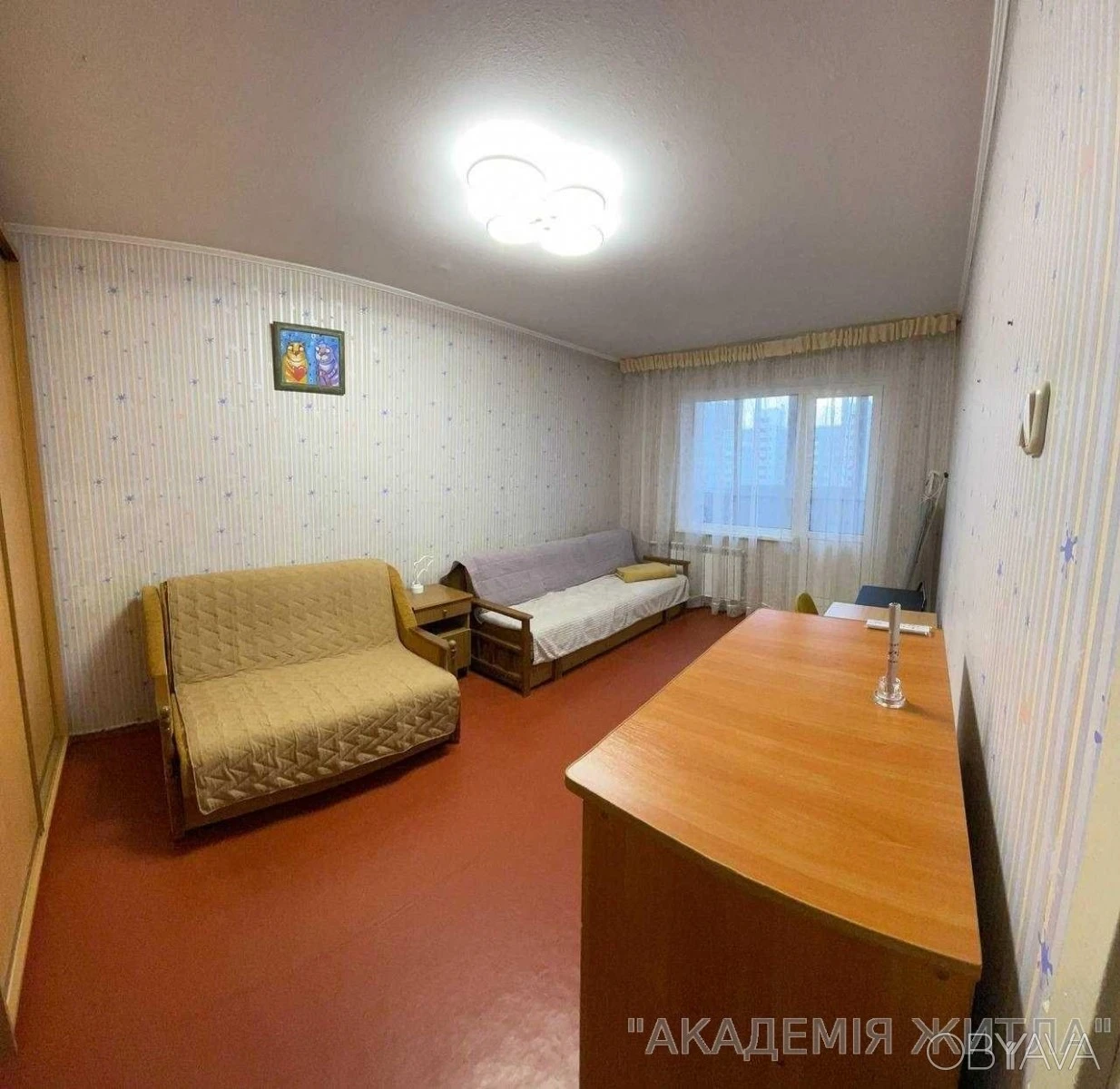 1-комнатная квартира, 38 м.кв.