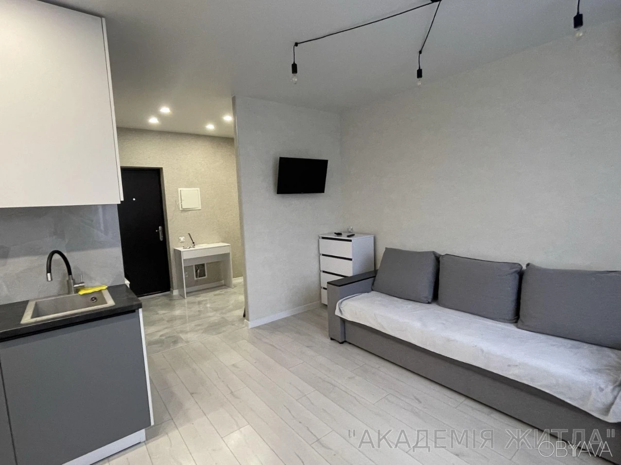 1-комнатная квартира, 28 м.кв.