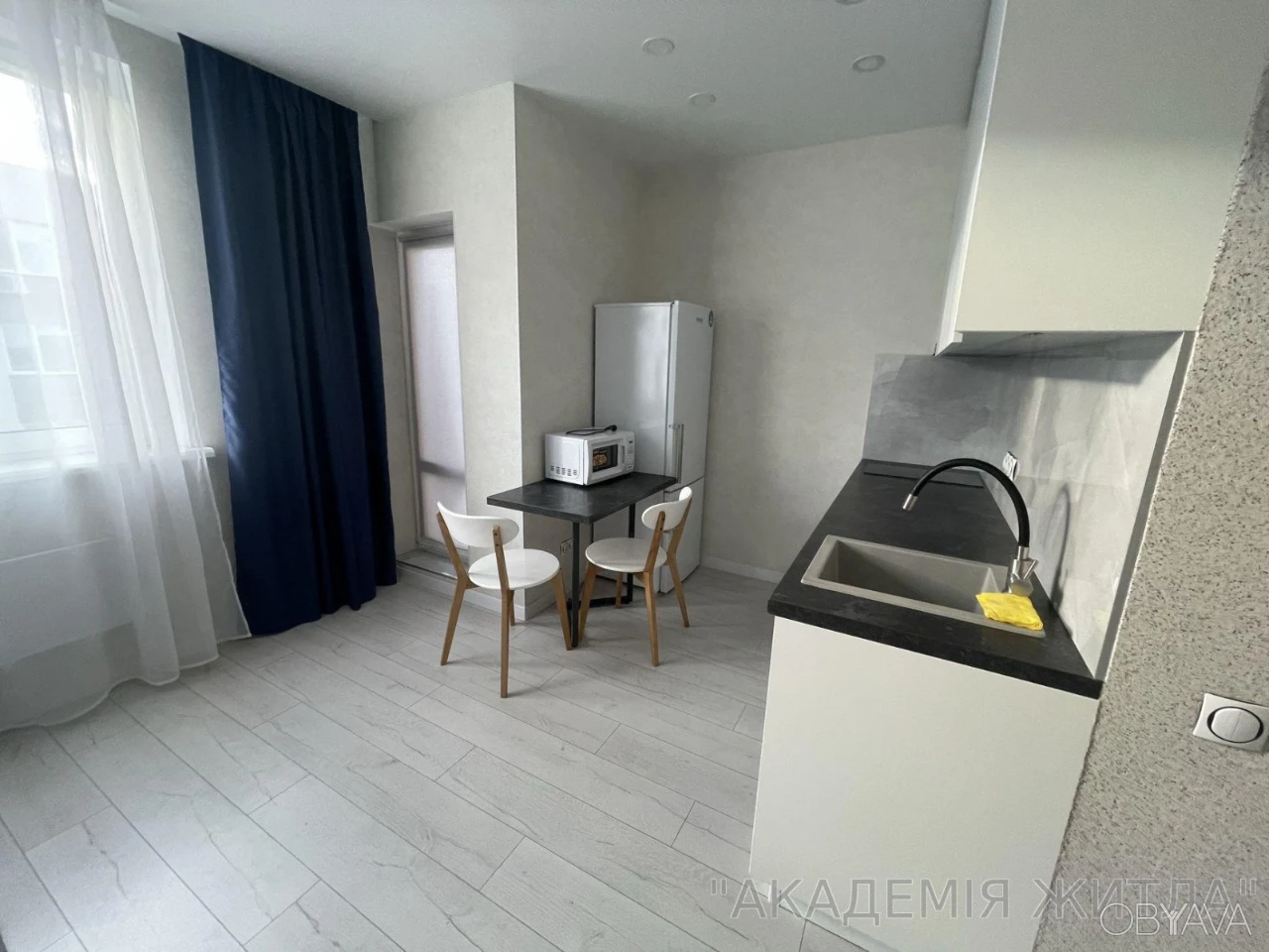 1-комнатная квартира, 28 м.кв.