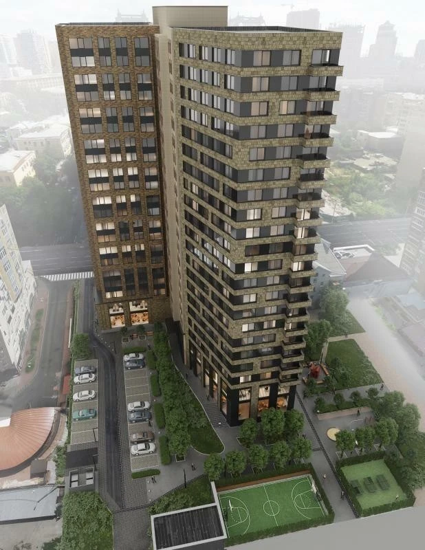 Аренда 1-комнатной квартиры 52 м², Владимира Антоновича ул.,