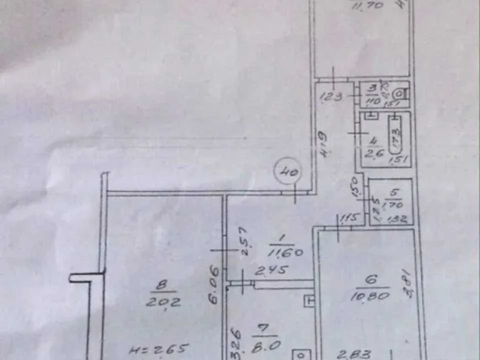 Apartment. Kharkiv, Sobornosti Ukrainy St. (Friendship of Peoples)