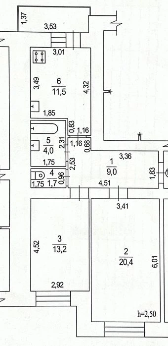 Продаж 2-во кімнатна, Сади, Нікітченка
