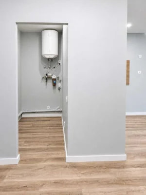 2-room apartment for a family with a child in the Comfort Town residential complex