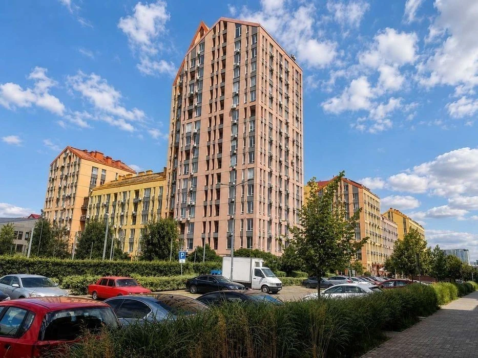 2-room apartment for a family with a child in the Comfort Town residential complex