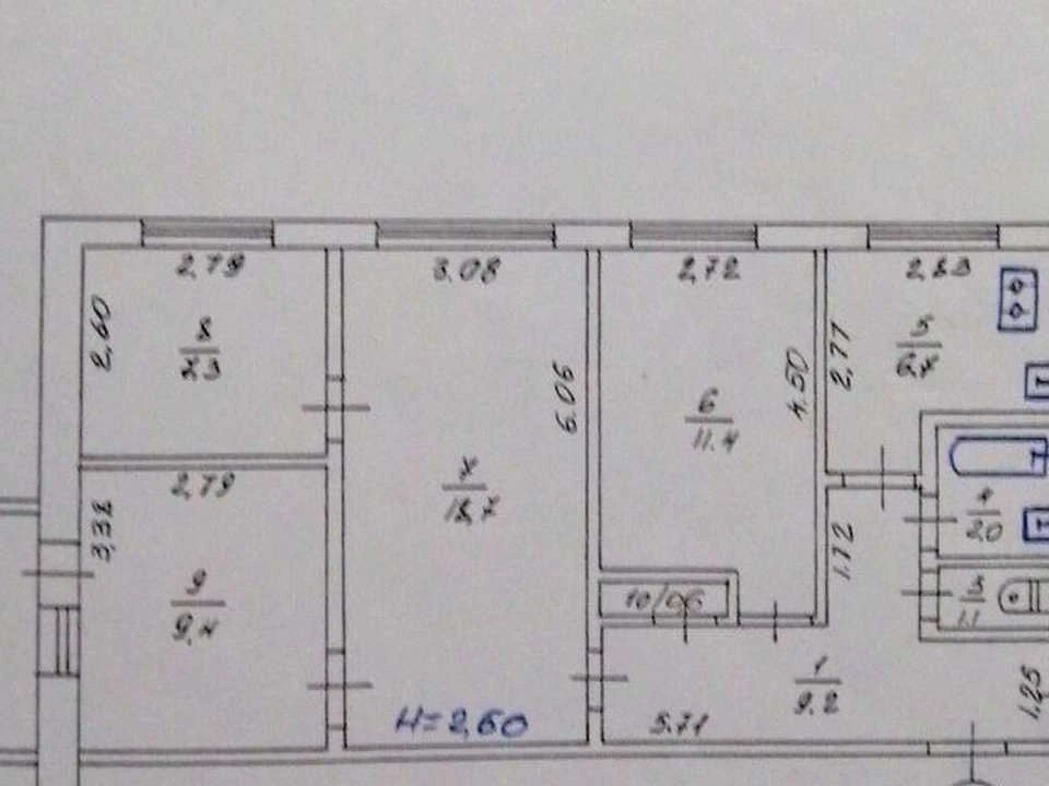 Apartment. Kharkiv, Akhsarova St.