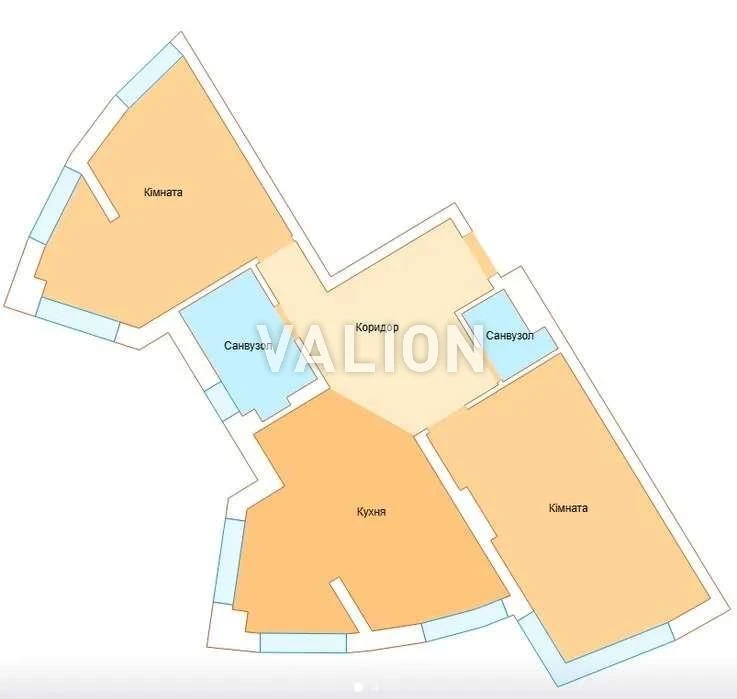 Продаж 2-к квартири вул. Загорівська 16