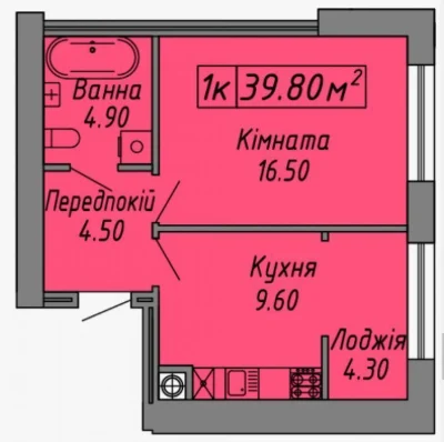 Однокомнатная в новом ЖК| Центр