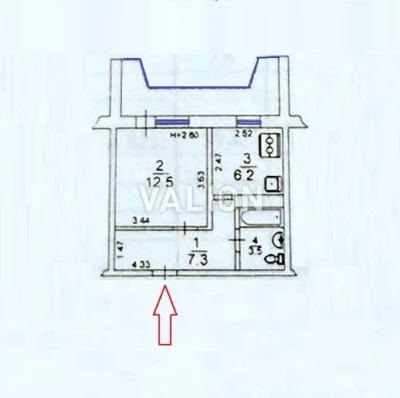 1-room apartment for sale, Darnytskyi district, Poznyaki metro station,