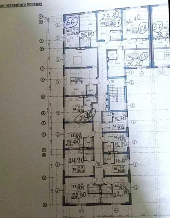 1-room apartment 28 m² for sale, Vyshnevaya St., 12