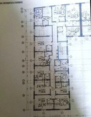 1-room apartment 28 m² for sale, Vyshnevaya St., 12