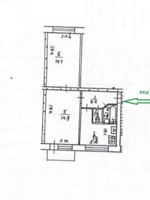 Довготривала оренда 2к квартири на вул. Гарматна 57 • ID 345