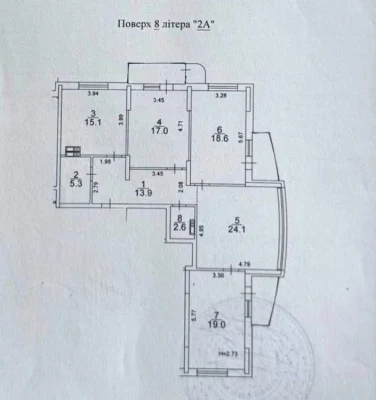 No commission/Sale of 4-room apartment in the Ministerskyi/Kondratyuka residential complex/Be