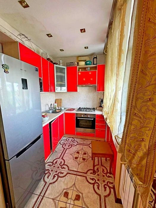 I am selling a 3-room apartment near the Levada metro station.