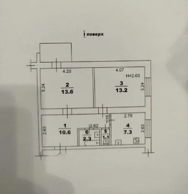 Продаж 2-кімнатної квартири в цегляному спецпроекті на вул В