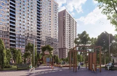 1-room apartment at Kaunaska Street, 27, Star City Residential Complex, building 4
