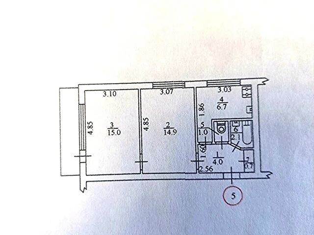 Sale of 2-room apartment 46 sq. m on Akademika Koroleva 1/2 street