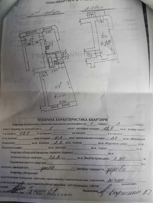 Продаж однокімнатної квартири вул. Я. Мудрого поряд готель "