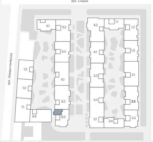 Продаж 1 кімн.кварира 47.12 м² 2/8 вул.Замарстинівська  1050