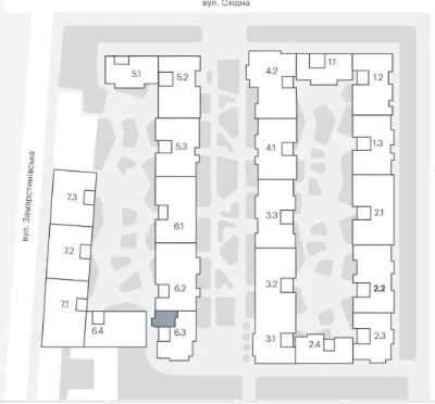 Продаж 1 кімн.кварира 47.12 м² 2/8 вул.Замарстинівська  1050