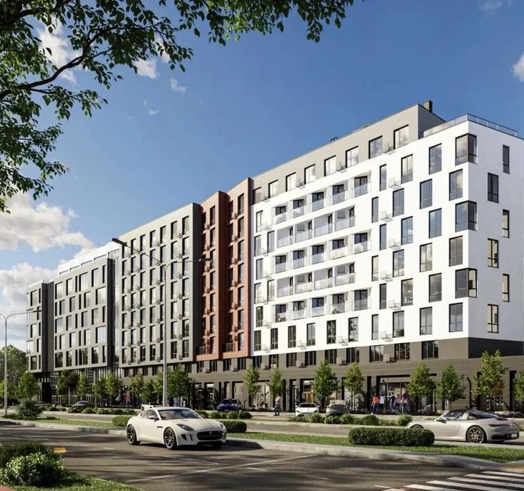 Продаж 1 кімн.апартаменти  35.50 м² 5/9ц .вул .Лемківська 91