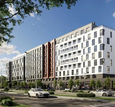 Продаж 1 кімн.апартаменти  35.50 м² 5/9ц .вул .Лемківська 91