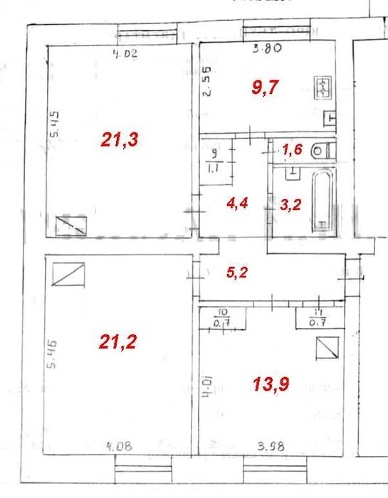 Продаж 3-кімнатна квартира у Львові, вул. Кубійовича