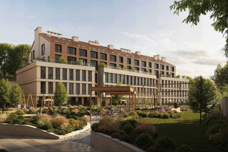Продаж 2-кімнатних апартаментів 66,11 м2 з великою терасою 2