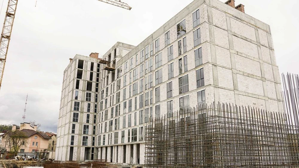 3-кімнатна квартира 84.88 м² у ЖК Father кухня-вітальня, лод