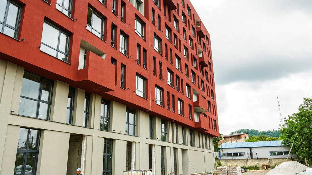 3-кімнатна квартира 84.88 м² у ЖК Father кухня-вітальня, лод