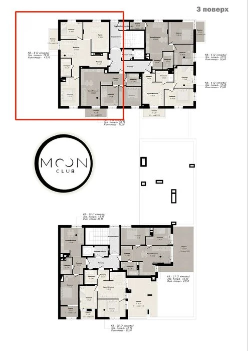 Продаж 3-кімнатної квартири (80 м²) з балконом на вул. Пимон