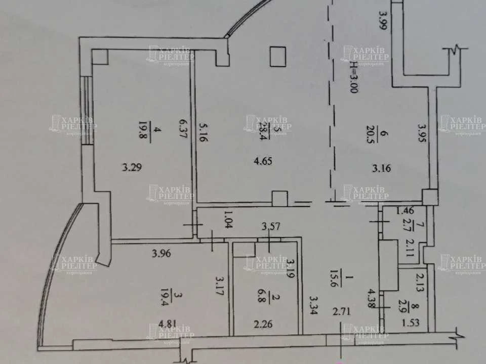 Apartment. Kharkiv, Olympic Street.