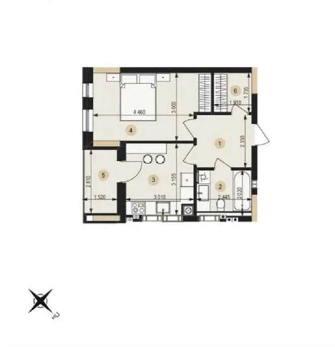 Продаж 1-к. квартири ПРЕМІУМ КЛАС 40/30/10м² ЖК Венглінський