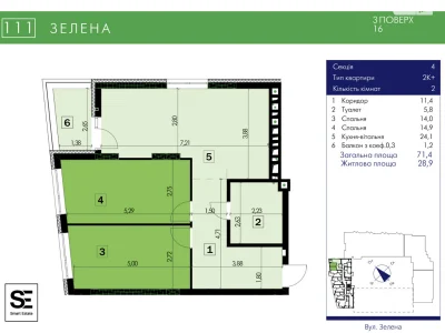 Продаж Квартира Погулянка
