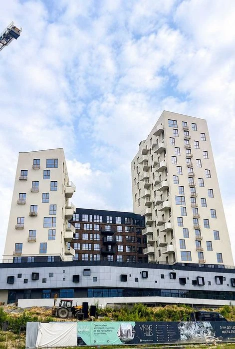 1кім.квартира в ЖК "Viking Hills" 40,8м2 на представницькому