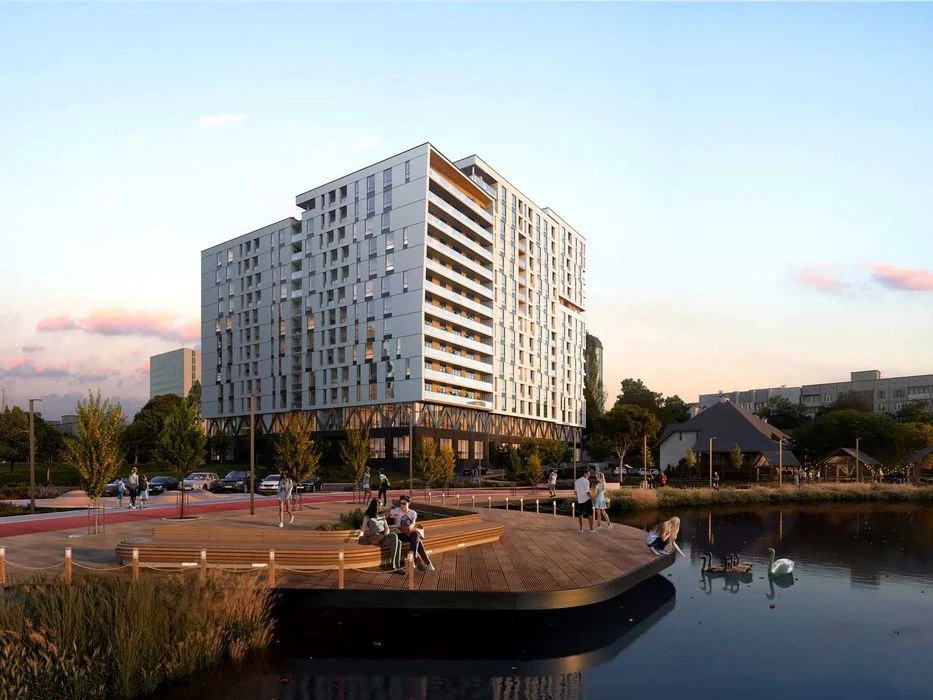 1-кімнатна квартира з лоджією в ЖК Lake View — вул. Володими