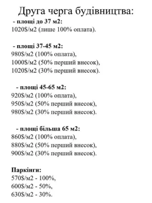ВІД ЗАБУДОВНИКА, ЖК NOVA CITY,920$кв.м. вул.Капушанська/розт